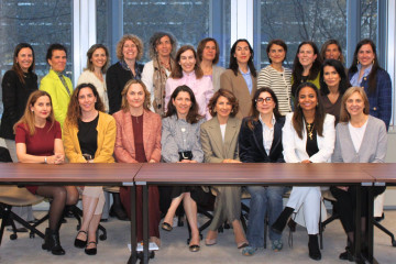 Miembros de la asociación Women in Banking.