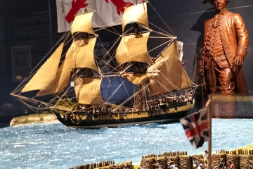 Exposición temporal 'España en los Estados Unidos. La contribución de los españoles y su Ejército al surgimiento de una nación'.