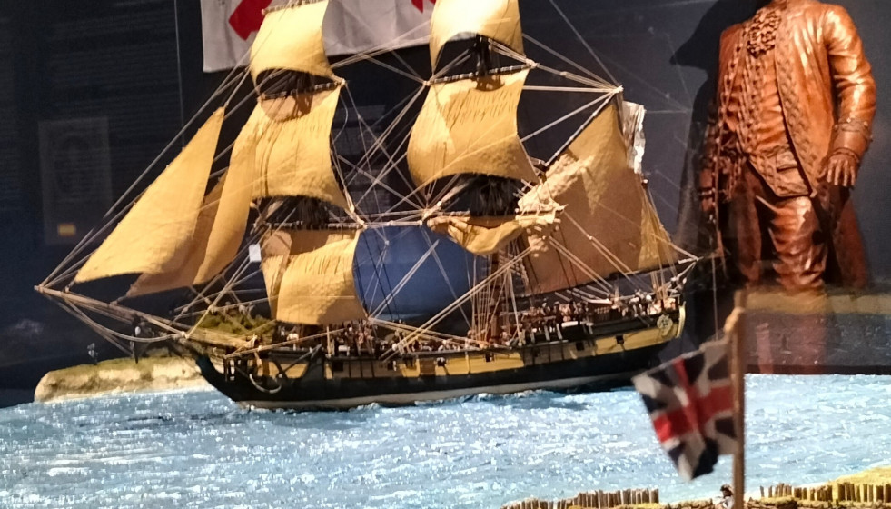 Exposición temporal 'España en los Estados Unidos. La contribución de los españoles y su Ejército al surgimiento de una nación'.