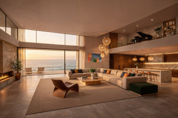 Vivienda de lujo con vistas al mar.