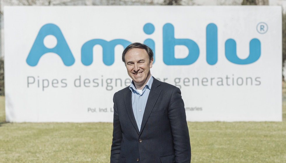 El director general de Amiblu Pipes Spain, Xavier Arasanz