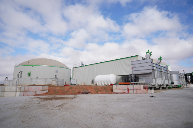 Archivo - Instalaciones de la primera planta agroindustrial de biometano de Andalucía
