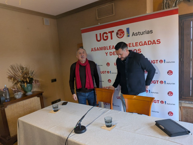 Pepe Álvarez y Javier Fernández Lanero