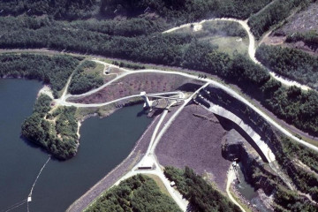 Proyecto de FlatironDragados en la presa Howard A.Hanson, cerca de Seattle (Estado de Washington)