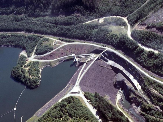 Proyecto de FlatironDragados en la presa Howard A.Hanson, cerca de Seattle (Estado de Washington)