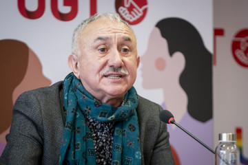 Archivo - El secretario general de UGT, Pepe Álvarez