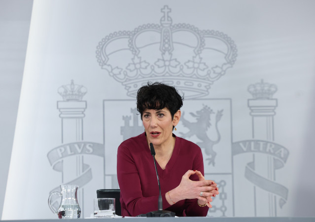 La ministra de Seguridad Social, Inclusión y Migraciones, Elma Saiz