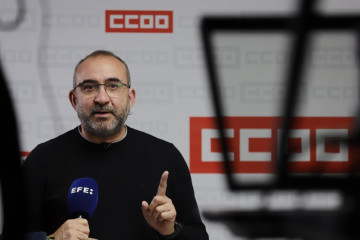 El secretario de Acción Sindical y Transiciones Estratégicas de CCOO, Javier Pacheco.