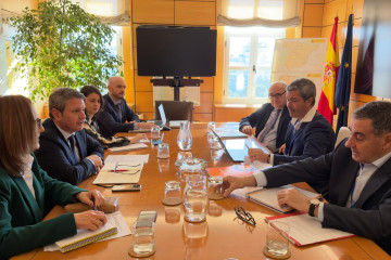 Reunión del Ministerio de Transportes con el CNTC