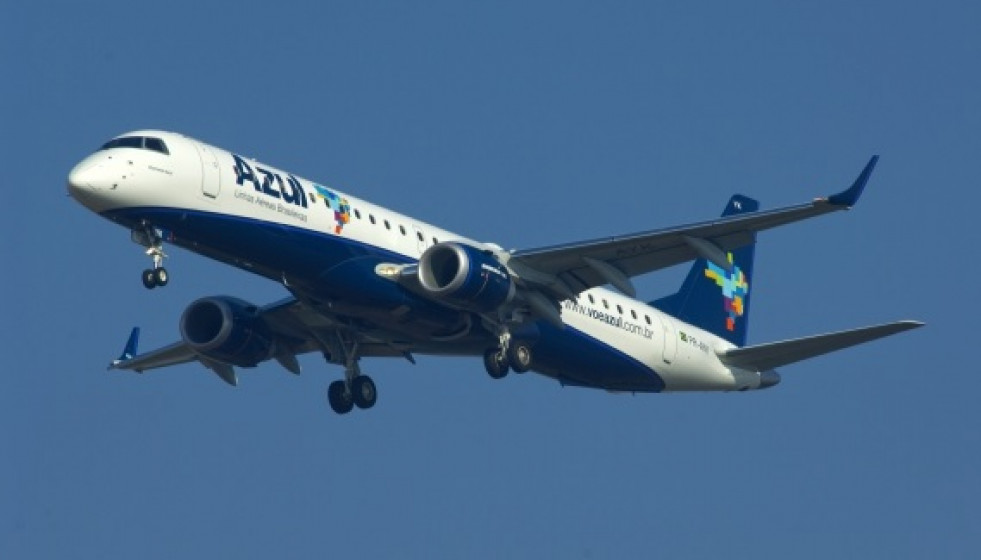 Archivo - Avión de Azul Linhas Aéreas Brasileiras.