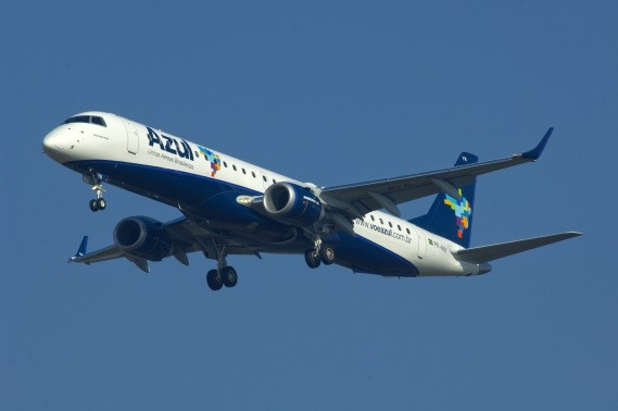 Archivo - Avión de Azul Linhas Aéreas Brasileiras.