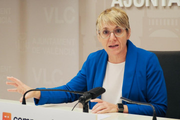 Archivo - La portavoz de Compromís en el Ayuntamiento de València, Papi Robles, en una imagen reciente.