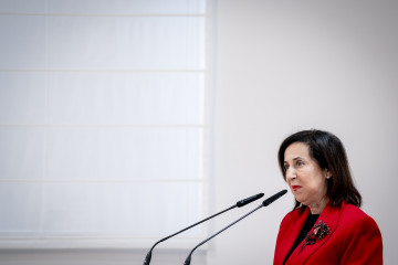 La ministra de Defensa, Margarita Robles, preside el acto de entrega del premio ‘Soldado Idoia Rodríguez’ 2026, a 19 de marzo de 2026, en Madrid (España).