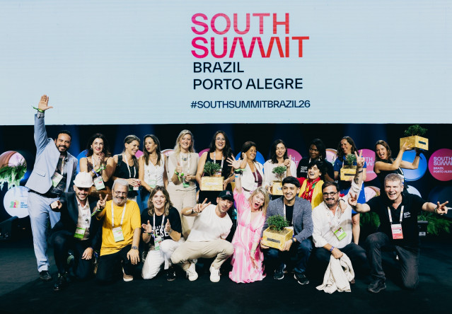 Foto de la ceremonia de clausura de South Summit Brazil 2026.