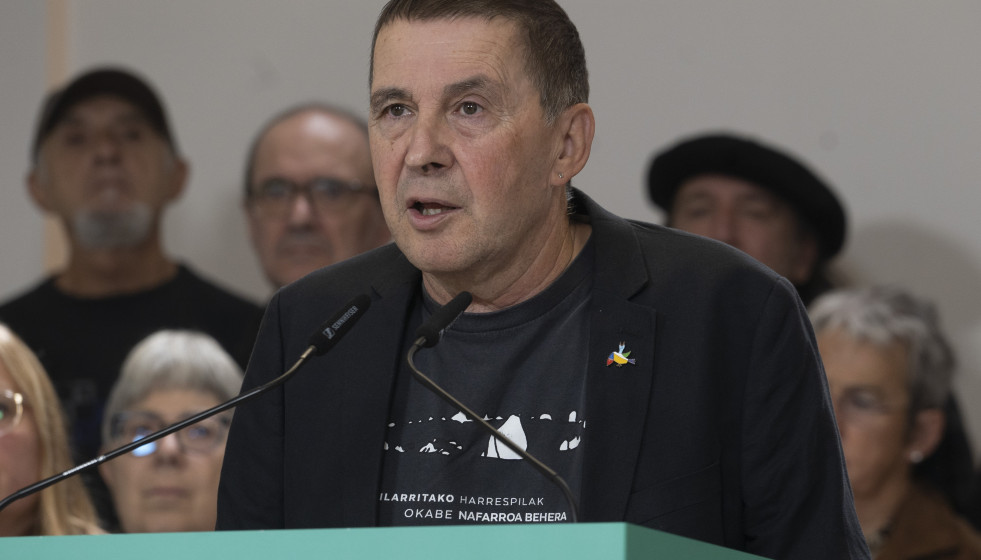 Archivo - El secretario general de EH Bildu, Arnaldo Otegi
