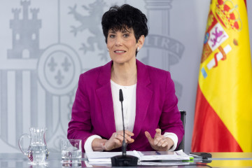 La ministra de Inclusión, Seguridad Social y Migraciones, Elma Saiz.