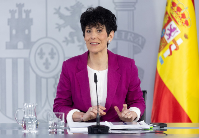 La ministra de Inclusión, Seguridad Social y Migraciones, Elma Saiz.