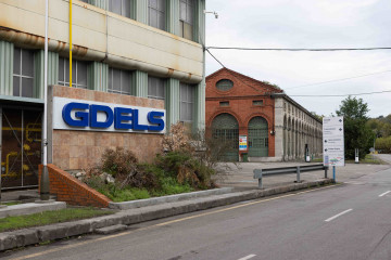 Archivo - Exterior de la fábrica GDELS-SBS en Trubia, a 31 de octubre de 2025, en Oviedo, Asturias (España).