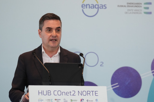 El consejero de Industria, Transición Energética y Sostenibilidad de Euskadi, Mikel Jauregi