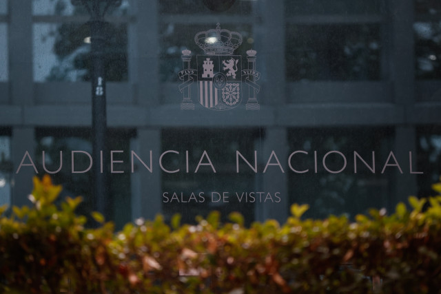 Archivo - Fachada de la sede García Gutiérrez de la Audiencia Nacional, a 21 de octubre de 2025, en Madrid (España).