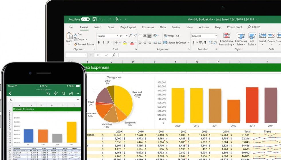 Archivo - Microsoft Excel para web.