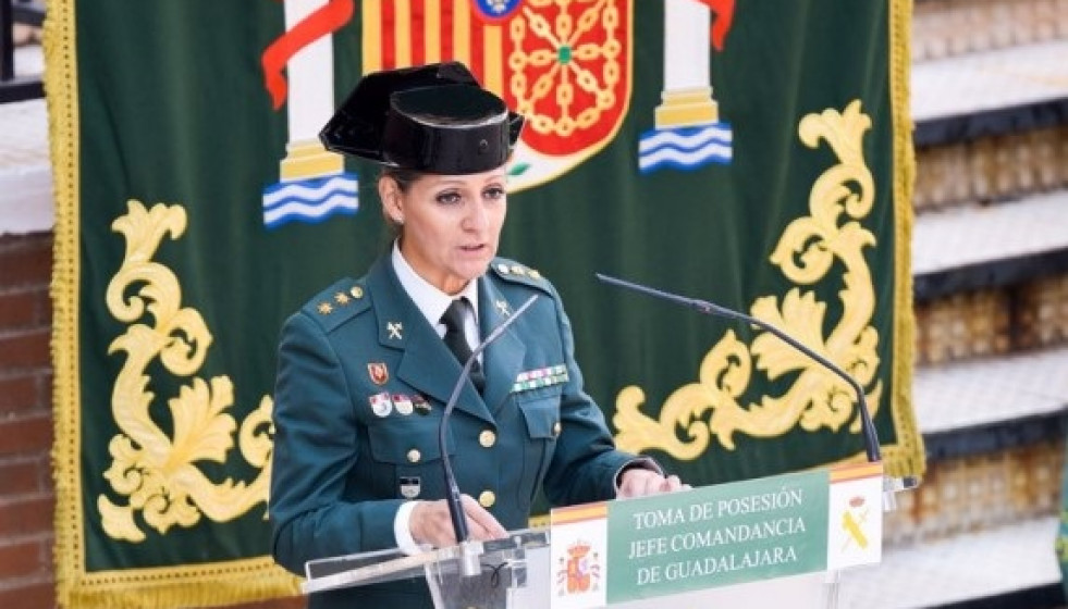 Crsitina Moreno, coronel de la Guardia Civil