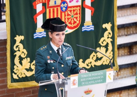 Crsitina Moreno, coronel de la Guardia Civil