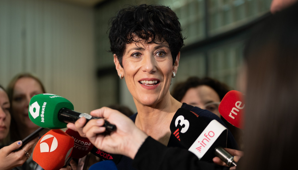La ministra de Inclusión, Seguridad Social y Migraciones, Elma Saiz.