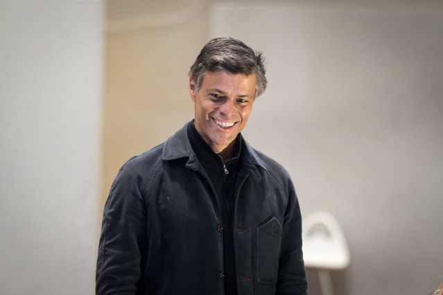Archivo - El líder opositor venezolano Leopoldo López durante el debate ‘Venezuela: ¿Y ahora qué?’, en la Universidad Camilo José Cela, a 12 de febrero de 2026, en Madrid (España). El encuentro ha sido organizado por Madrid Foro Empresarial.