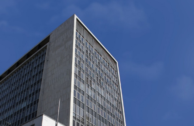Archivo - Sede del Banco de la República, banco central de Colombia.