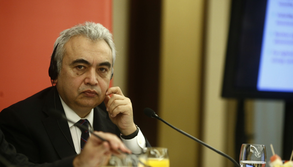 Archivo - El economista jefe de la Agencia Internacional de la Energía, Fatih Birol.