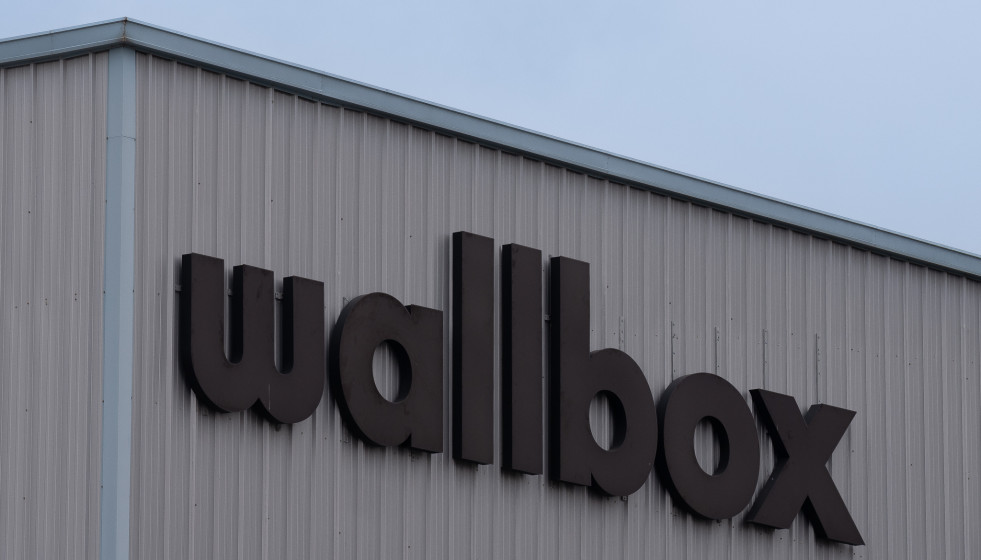 Archivo - Fachada de la sede de Wallbox, a 6 de marzo de 2025, en Barcelona, Catalunya (España). Wallbox es una empresa española fundada en 2015, que se dedica a crear sistemas avanzados de gestión