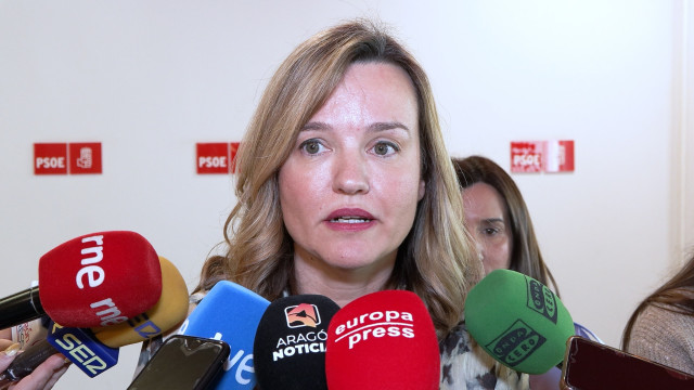 La secretaria general del PSOE Aragón y portavoz del PSOE en las Cortes, Pilar Alegría.