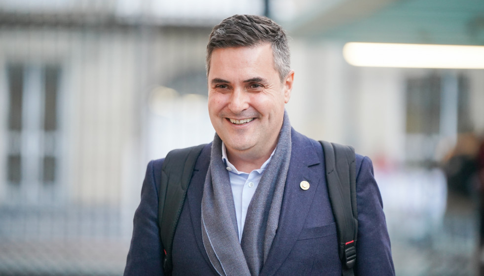 Archivo - El consejero de Industria, Transición Energética y Sostenibilidad, Mikel Jauregi. (Archivo)