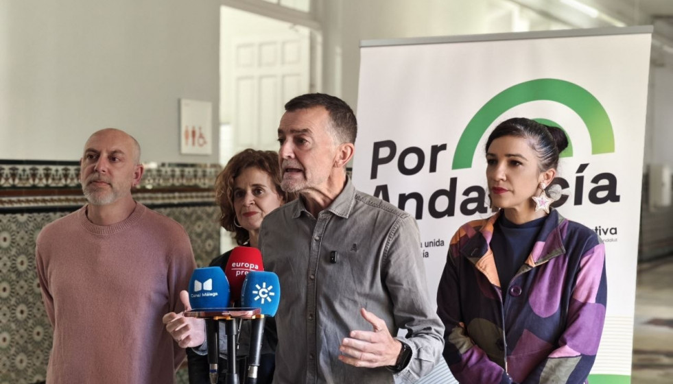 Archivo - El coordinador federal de IU y candidato de Por Andalucía a la Presidencia de la Junta, Antonio Maíllo.