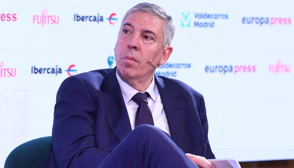 Archivo - El presidente de IFEMA Madrid, José Vicente de los Mozos, durante un desayuno informativo en el Meeting Place, a 7 de noviembre de 2025, en Madrid (España).