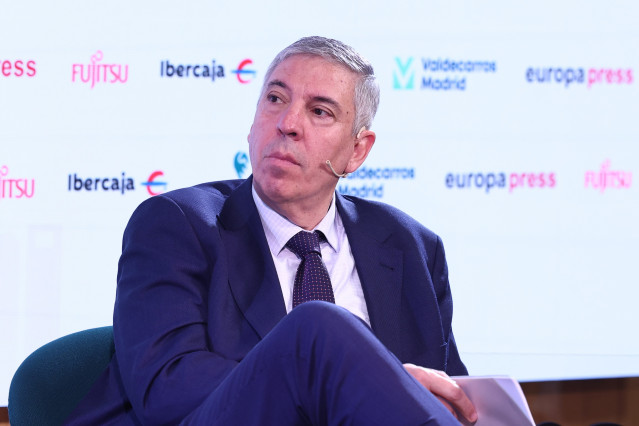 Archivo - El presidente de IFEMA Madrid, José Vicente de los Mozos, durante un desayuno informativo en el Meeting Place, a 7 de noviembre de 2025, en Madrid (España).