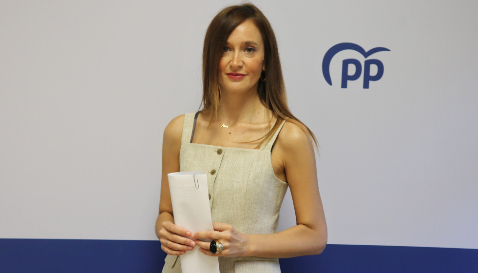 Archivo - La portavoz provincial del PP de Málaga, Elisa Pérez de Siles, en una imagen de archivo.