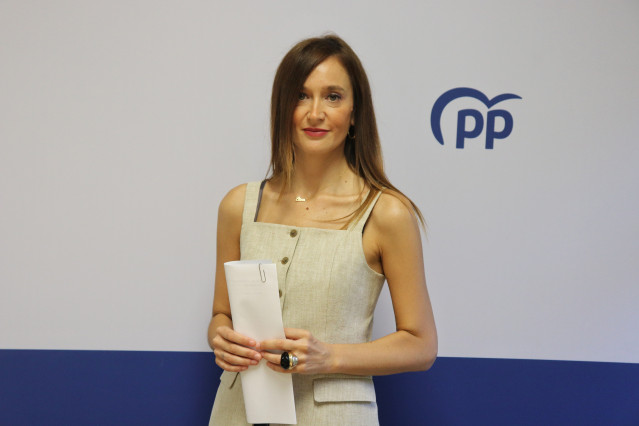 Archivo - La portavoz provincial del PP de Málaga, Elisa Pérez de Siles, en una imagen de archivo.