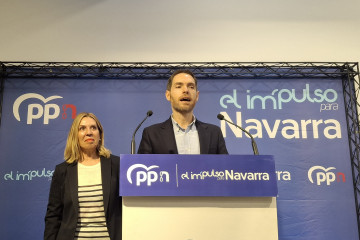 Archivo - El secretario general del Partido Popular de Navarra, Sergio Sayas.