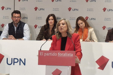Archivo - Cristina Ibarrola, presidenta de UPN.