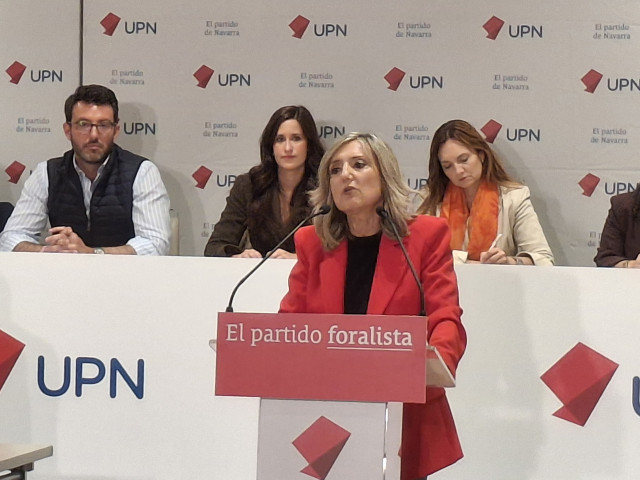 Archivo - Cristina Ibarrola, presidenta de UPN.