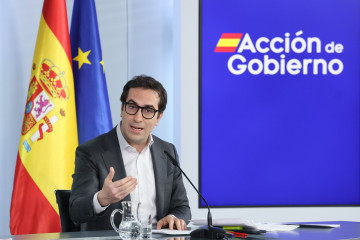 El ministro de Economía, Comercio y Empresa, Carlos Cuerpo