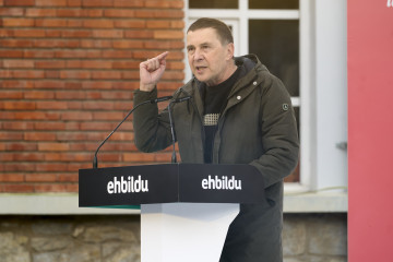 Archivo - El secretario general de EH Bildu, Arnaldo Otegi.