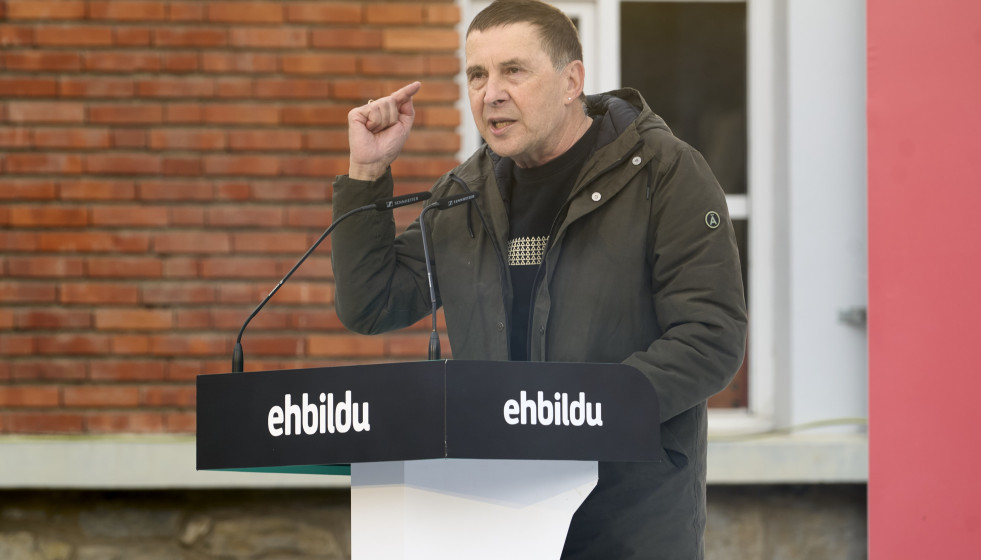 Archivo - El secretario general de EH Bildu, Arnaldo Otegi.