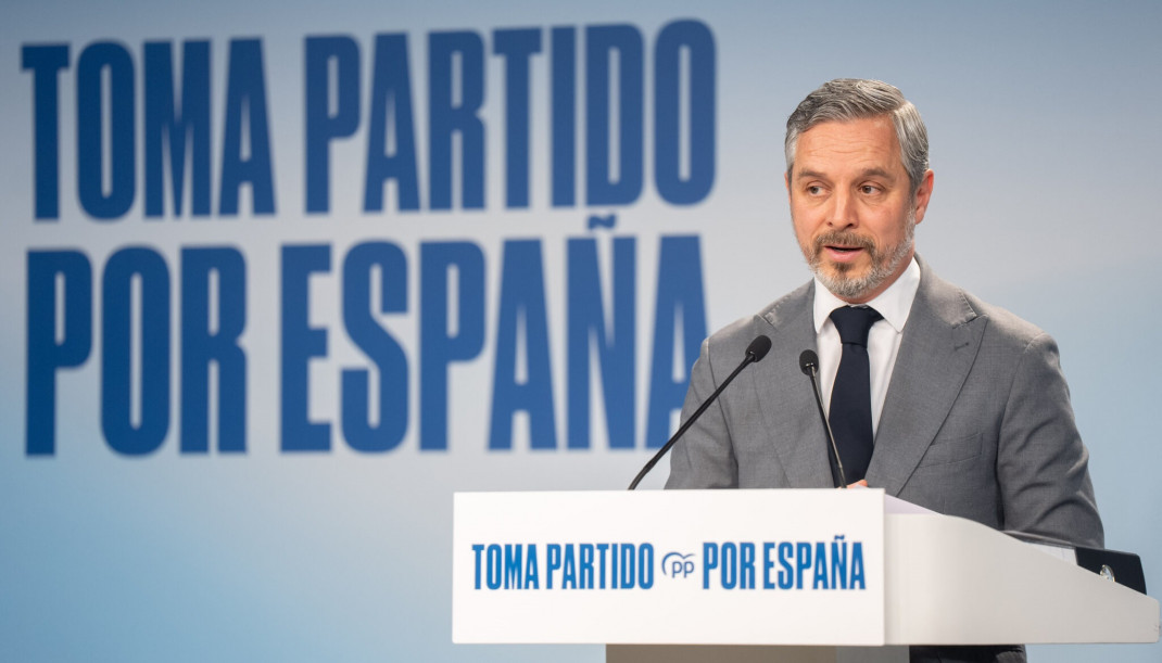Archivo - El vicesecretario de Hacienda, Vivienda e Infraestructuras del PP, Juan Bravo.