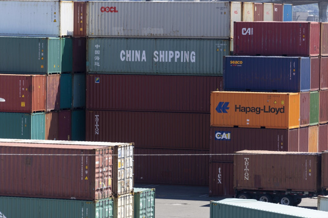 Archivo - Contenedores de mercancías (archivo).