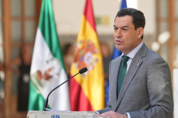 Archivo - El presidente de la Junta de Andalucía, Juanma Moreno