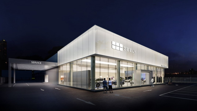 Un concesionario de Geely Auto en España