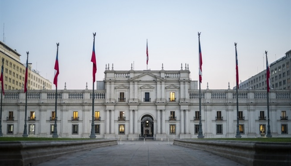Archivo - Palacio de la Moneda, sede del Gobierno chileno, en Santiago de Chile.